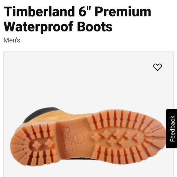 NWT Men's Timberland 6" Premium Waterproof Boots - Picture 9 of 9